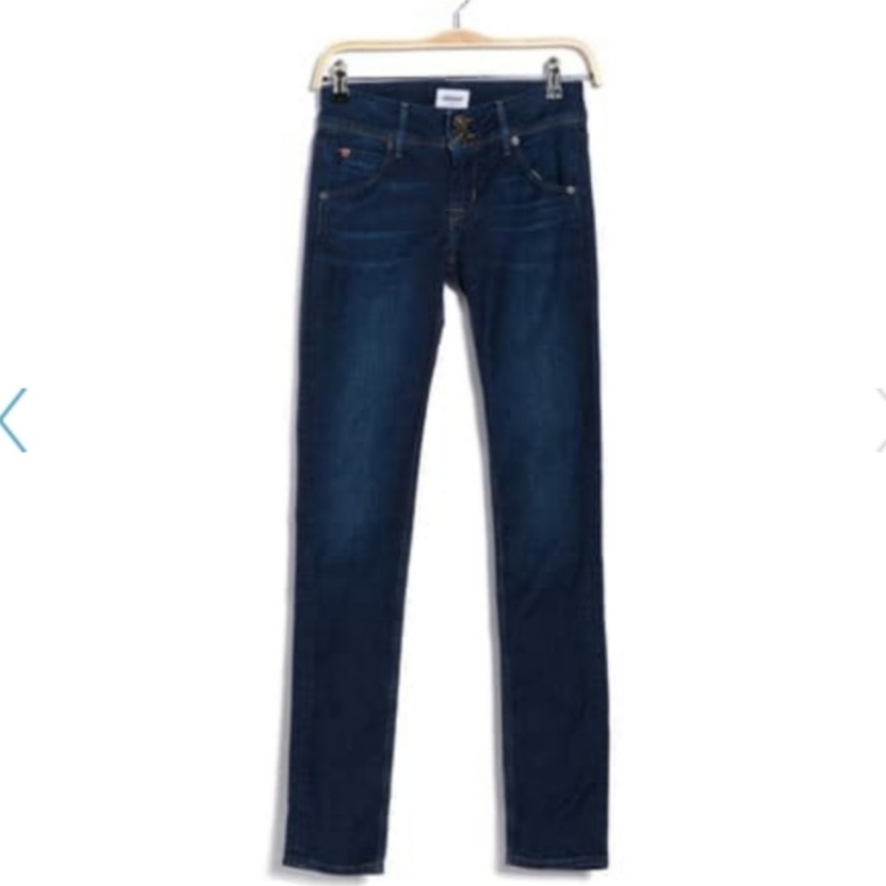 Hudson Collin skinny flap jeans